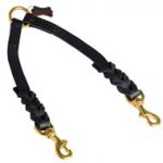 Dogue de Bordeaux Leather Coupler Braided