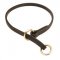 Leather Dogue de Bordeaux Choke Collar for Training
