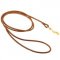 Round Leather Dogue de Bordeaux Leash for Dog Shows