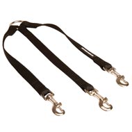 Triple Nylon Dogue de Bordeaux Coupler for Walking 3 Dogs