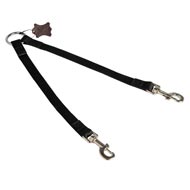 Stitched Nylon Dogue de Bordeaux Leash Coupler