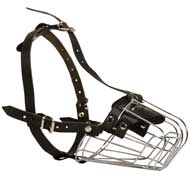 Wire Basket Dogue de Bordeaux Muzzle for Comfortable Walking and Training