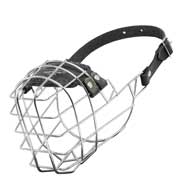 'The Silencer' Wire Cage Dogue de Bordeaux Muzzle With One Strap