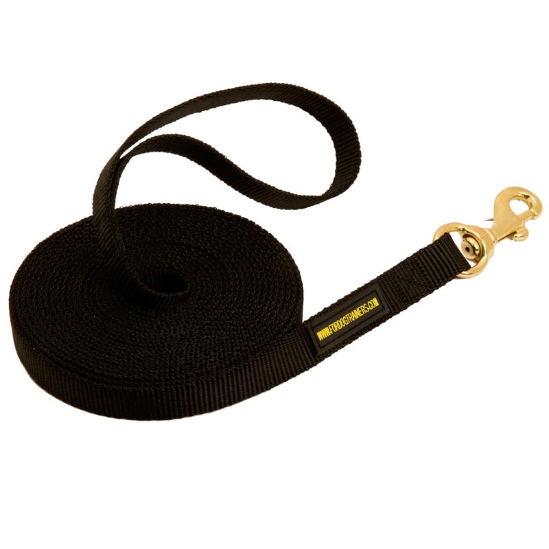 Nylon Dogue de Bordeaux Leash for Tracking and Training
